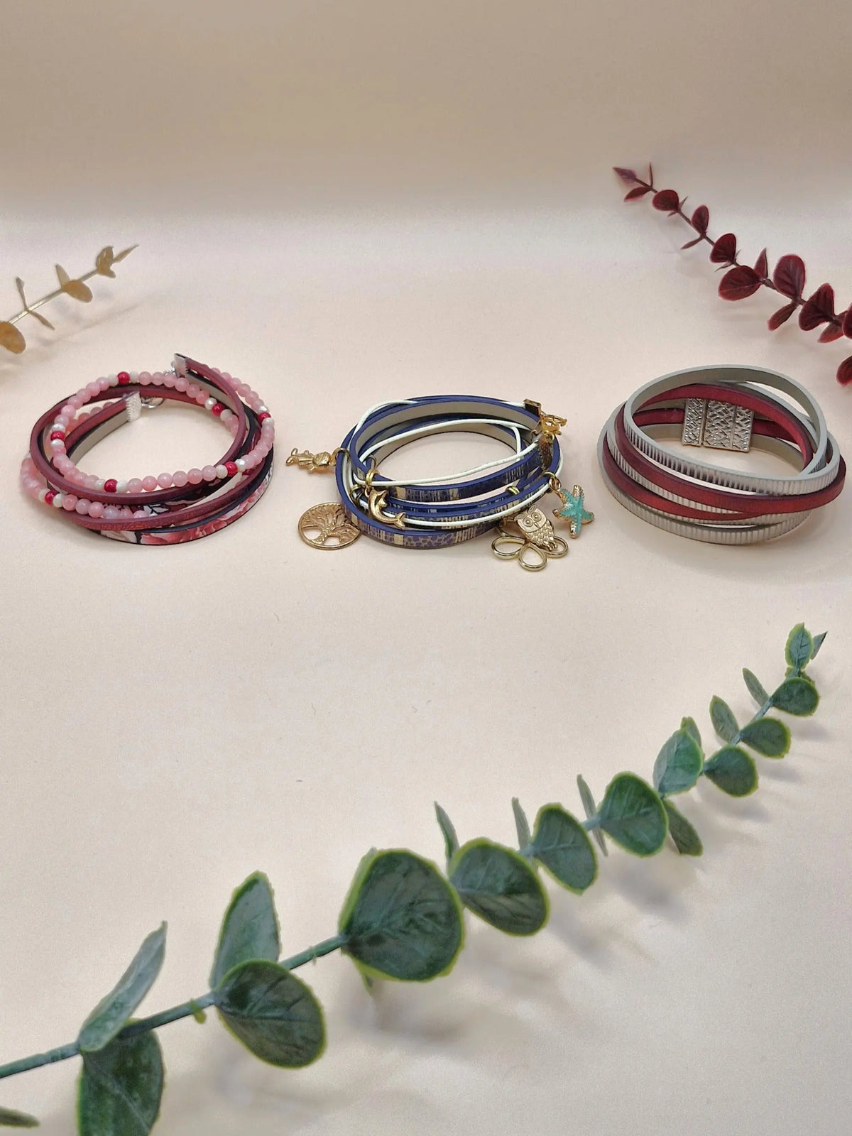 Biżuteria ze skóry eko 🖤