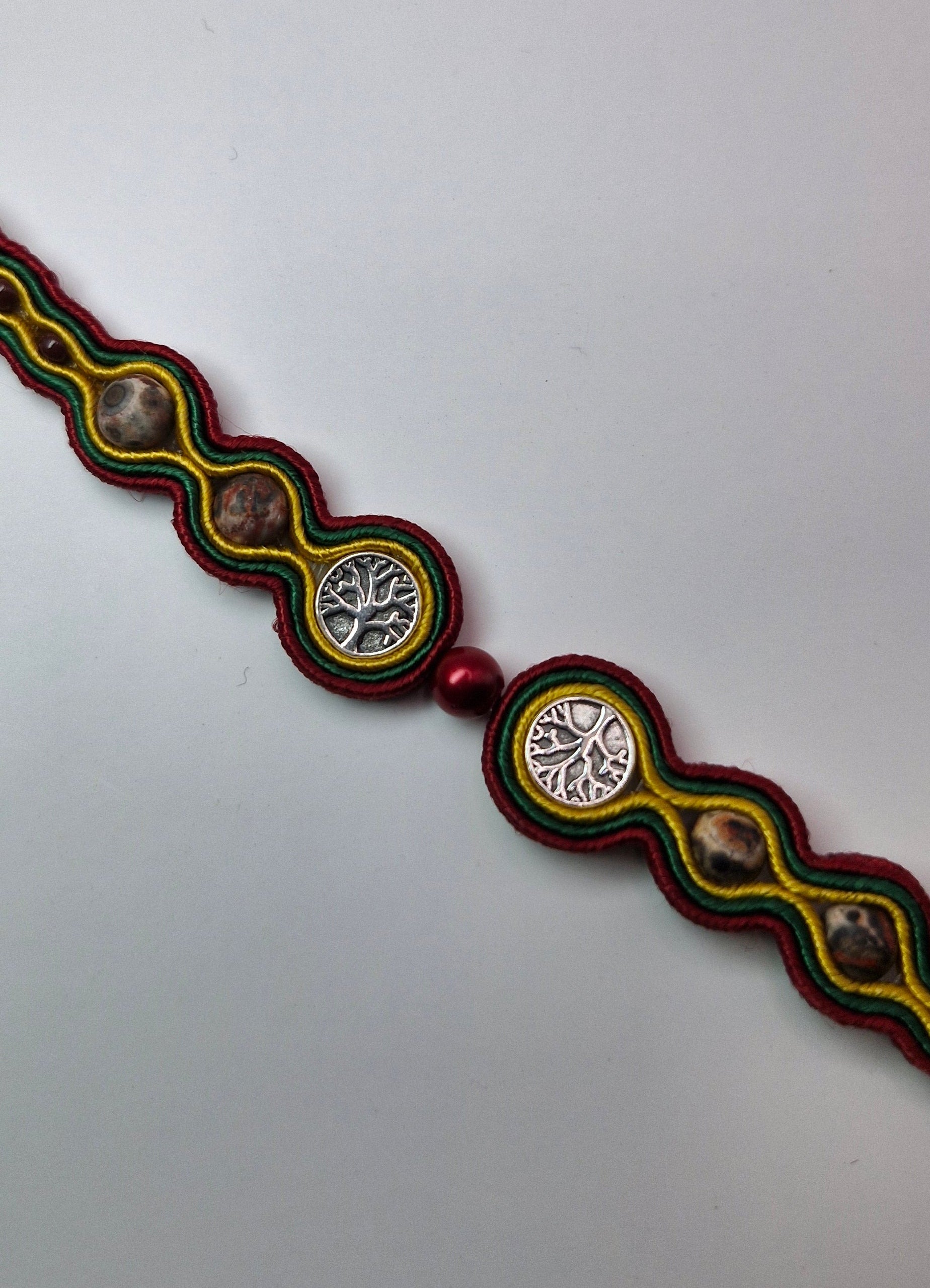 Bransoletka sutasz „Roots & Rhythm” — drzewko życia