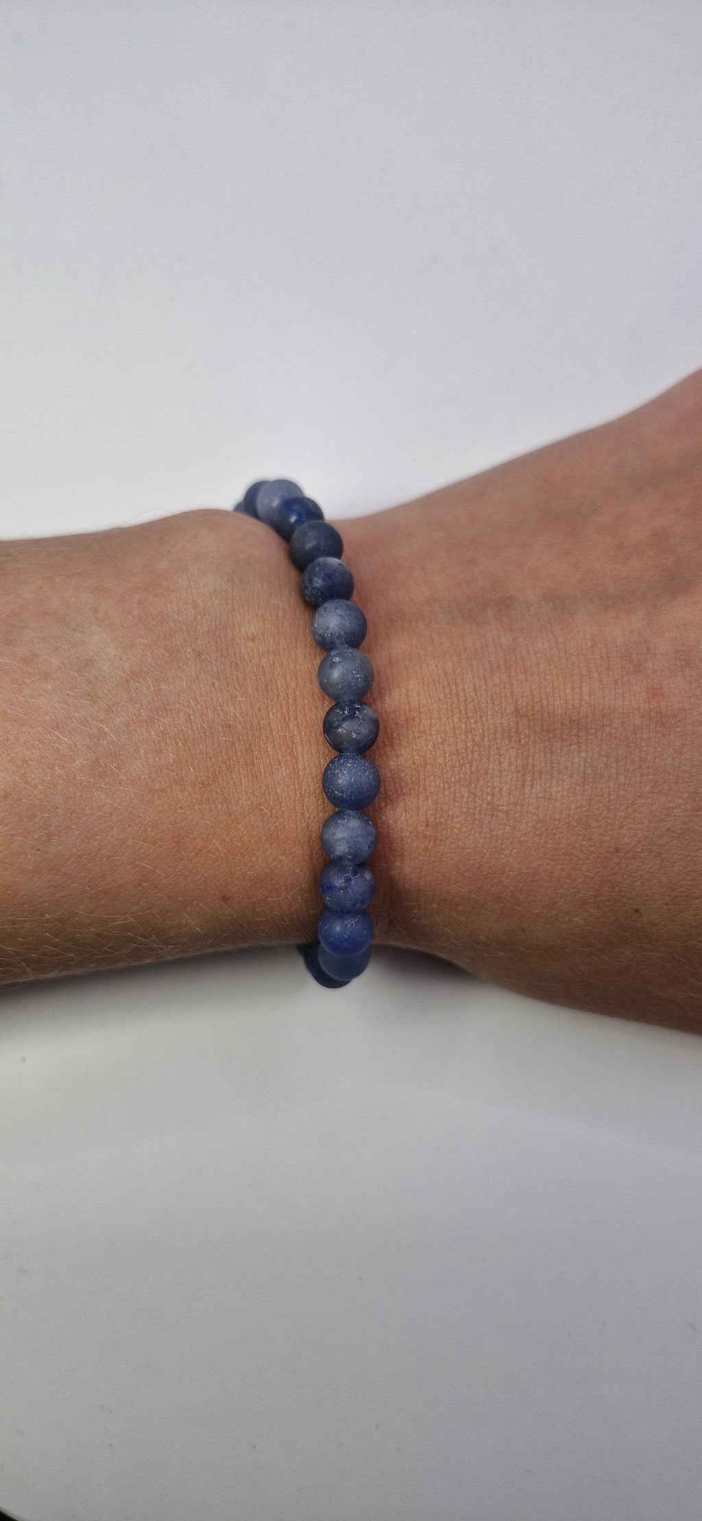 Bransoletka Sodalit Mat – minimalistyczny błękit