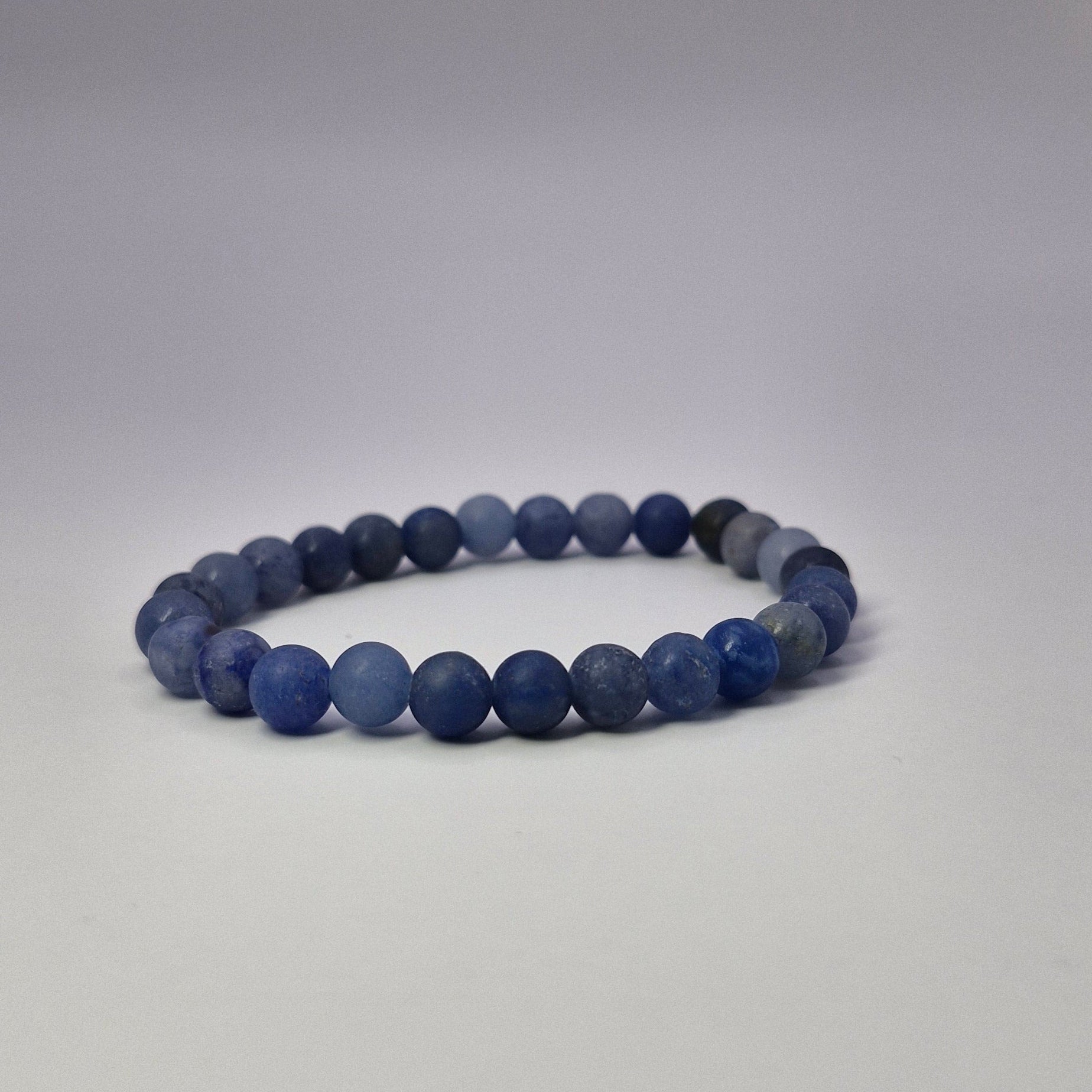 Bransoletka Sodalit Mat – minimalistyczny błękit