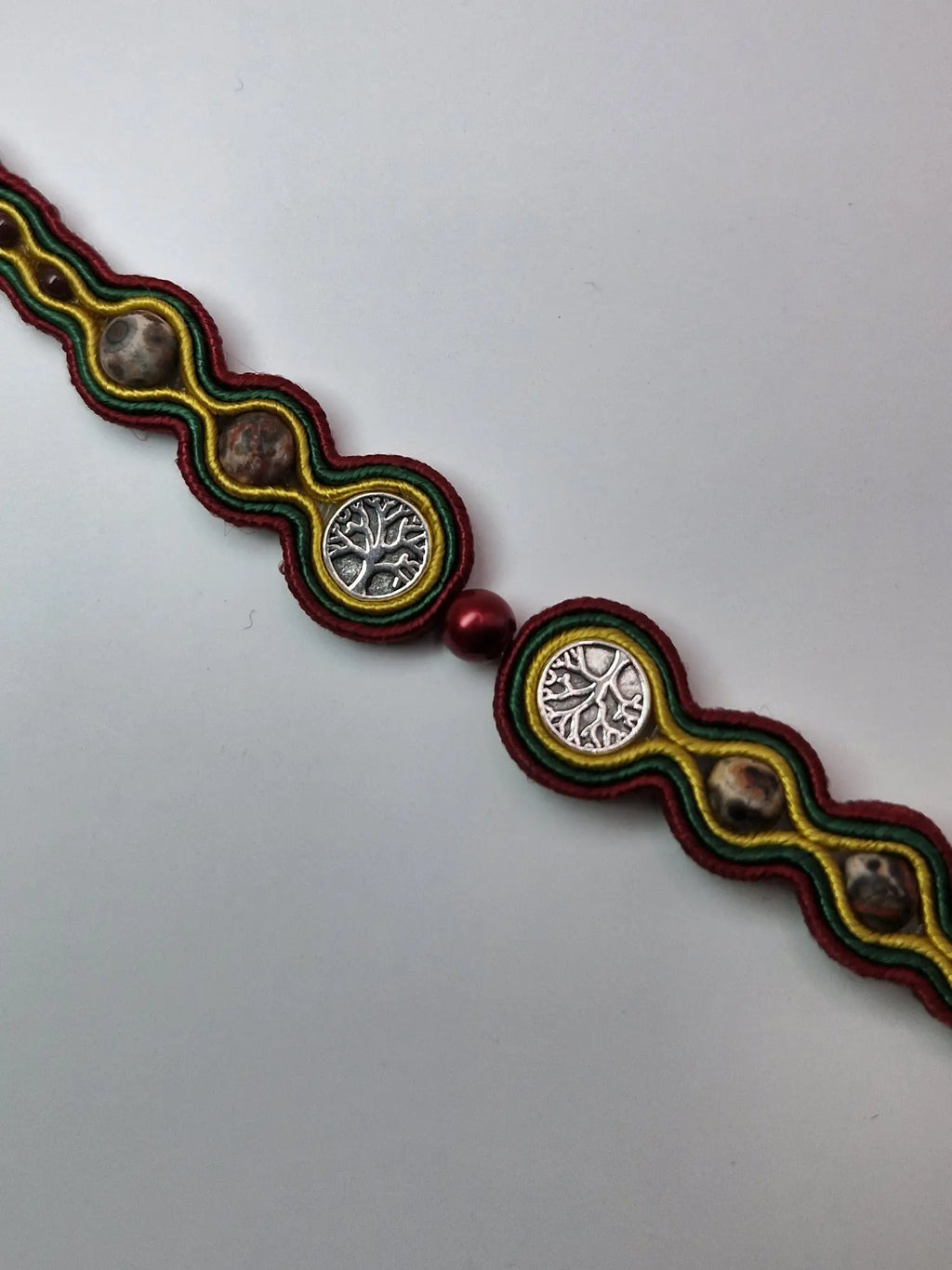 Bransoletka sutasz „Roots & Rhythm” — drzewko życia