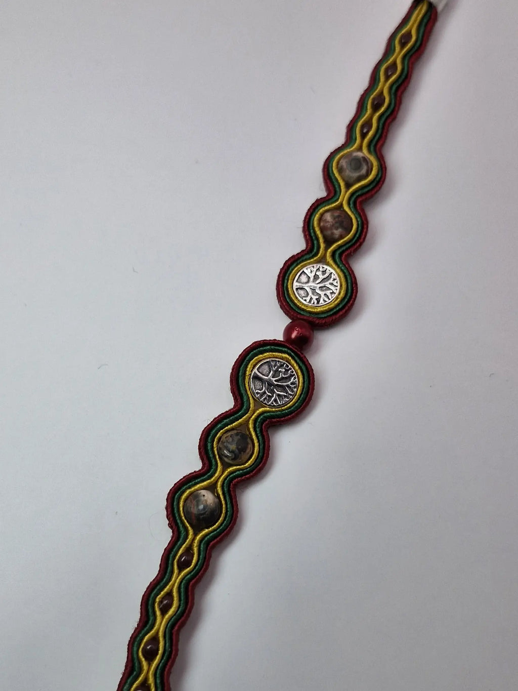 Bransoletka sutasz „Roots & Rhythm” — drzewko życia