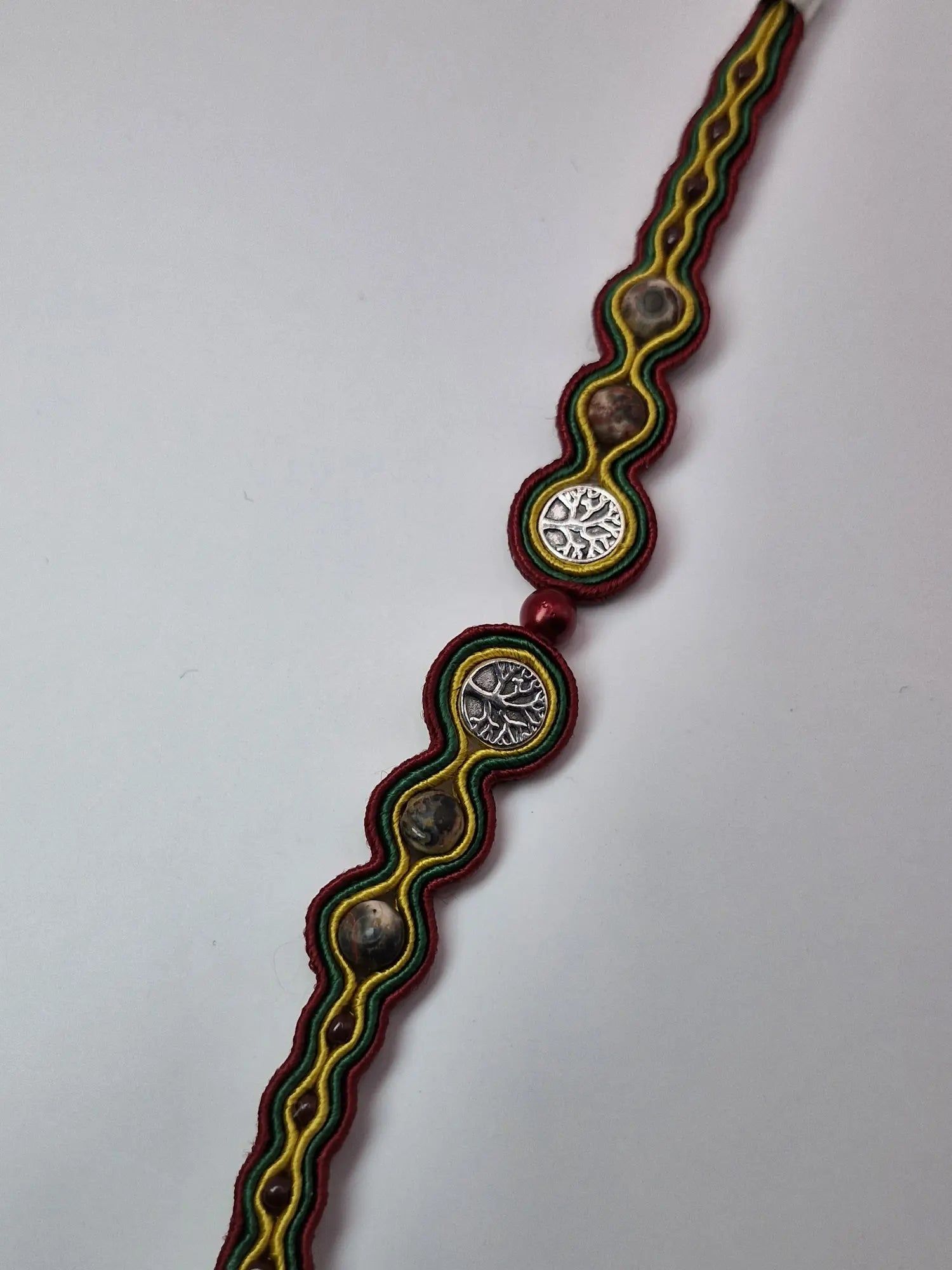 Bransoletka sutasz „Roots & Rhythm” — drzewko życia