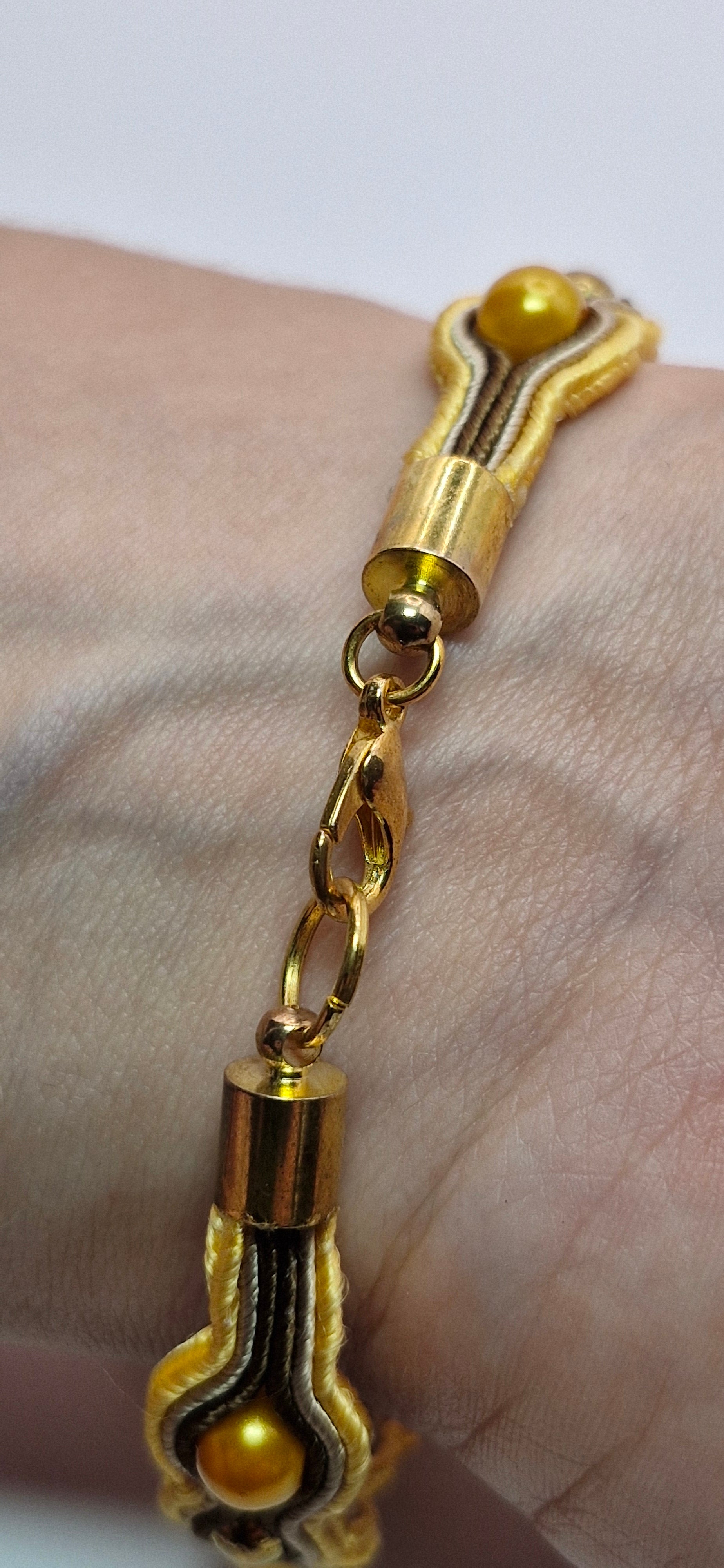 Bransoletka sutasz „Golden Honey” — cytrynowe kryształy