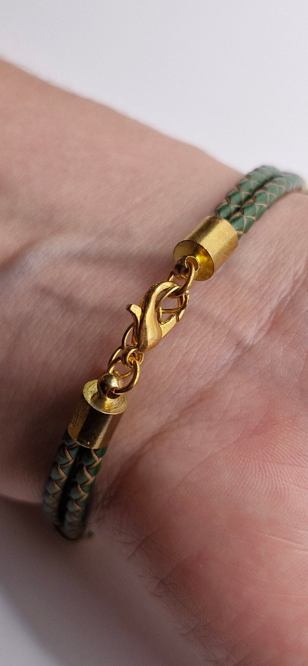 Bransoletka sutasz „Lime & Honey Duo” — żółto-zielona