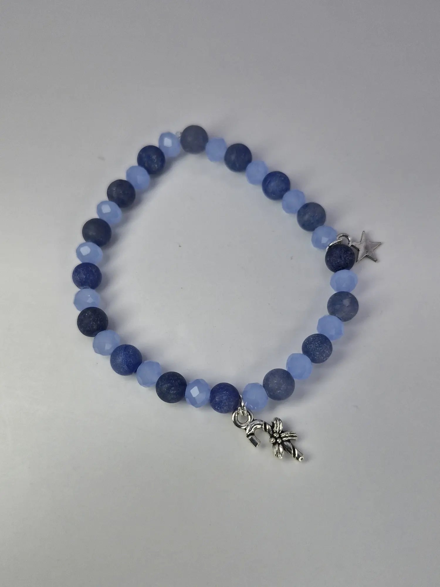 Bransoletka „Blue Star” – niebieska z gwiazdką