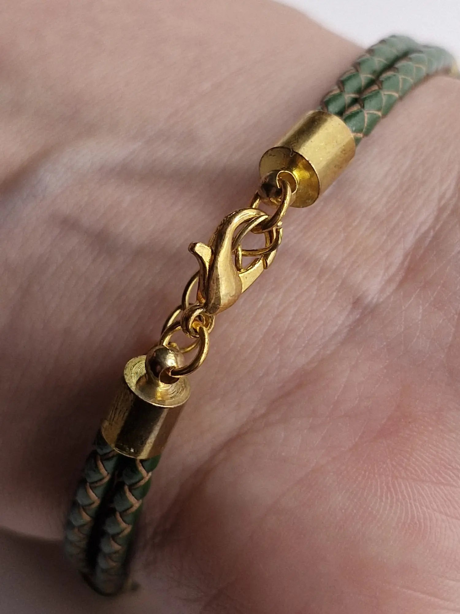 Bransoletka sutasz „Lime & Honey Duo” — żółto-zielona