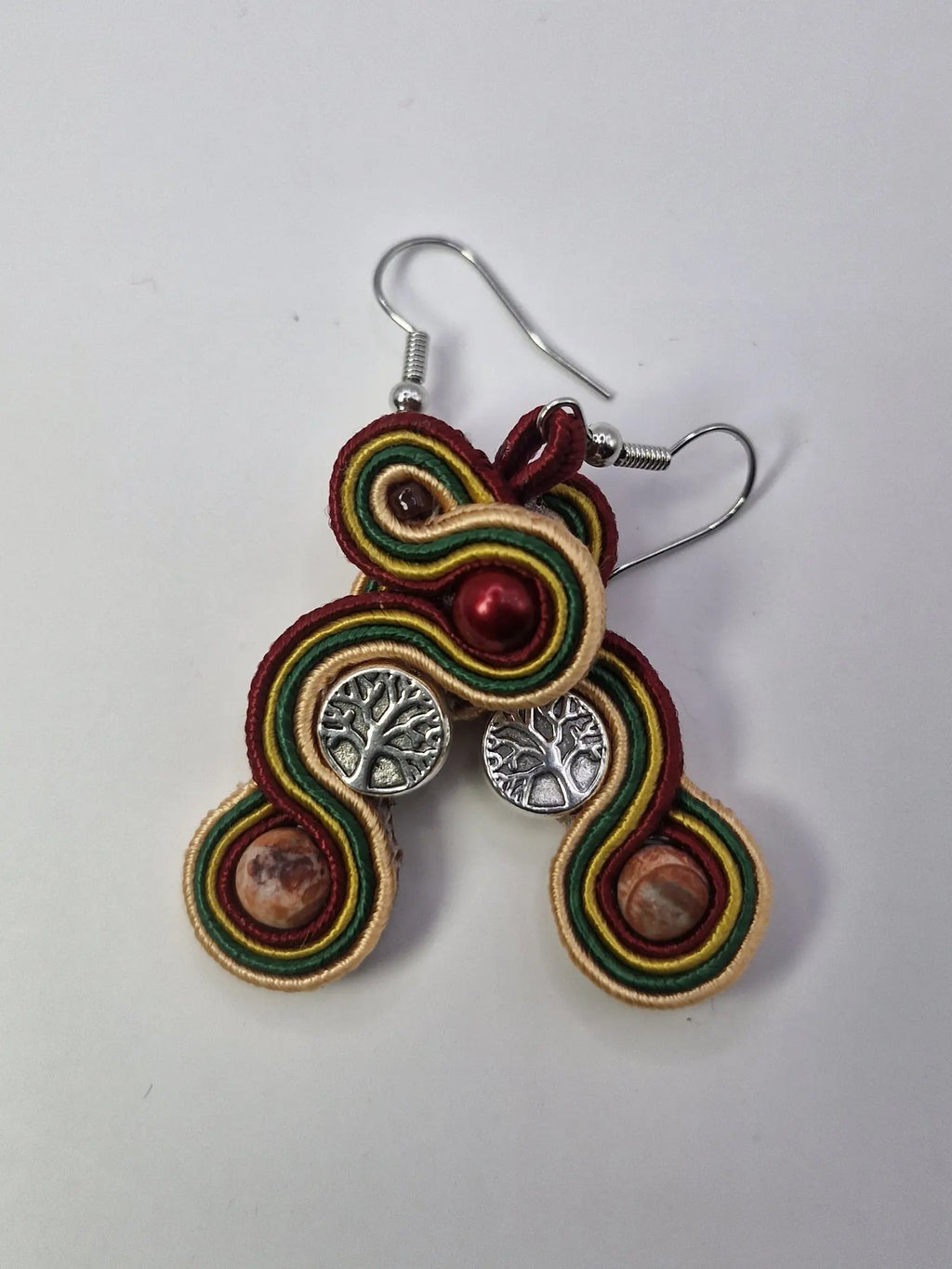 Kolczyki sutasz „Roots Colors” — drzewko życia