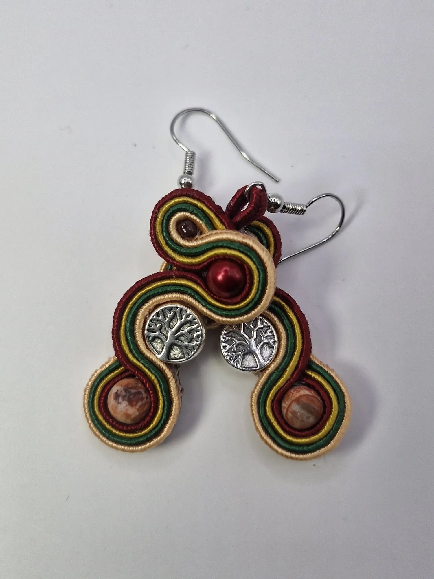 Kolczyki sutasz „Roots Colors” — drzewko życia