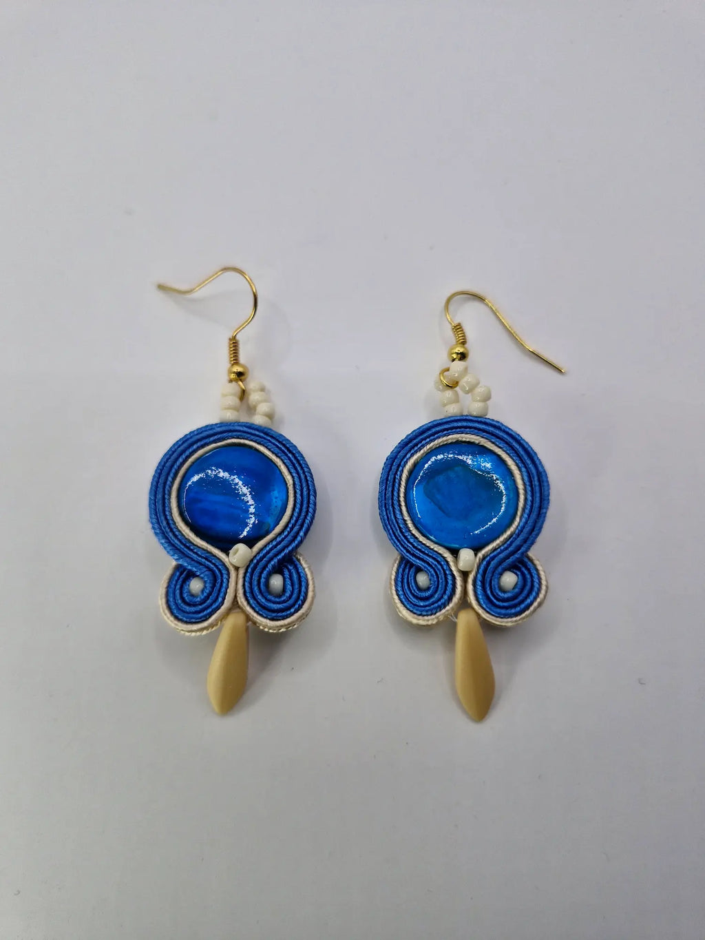 Kolczyki sutasz „Lazurowa Kropla”