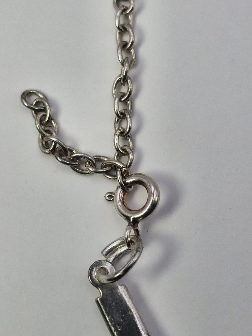 Naszyjnik sutasz „Red & Pearl Drop” — czerwono-srebrny