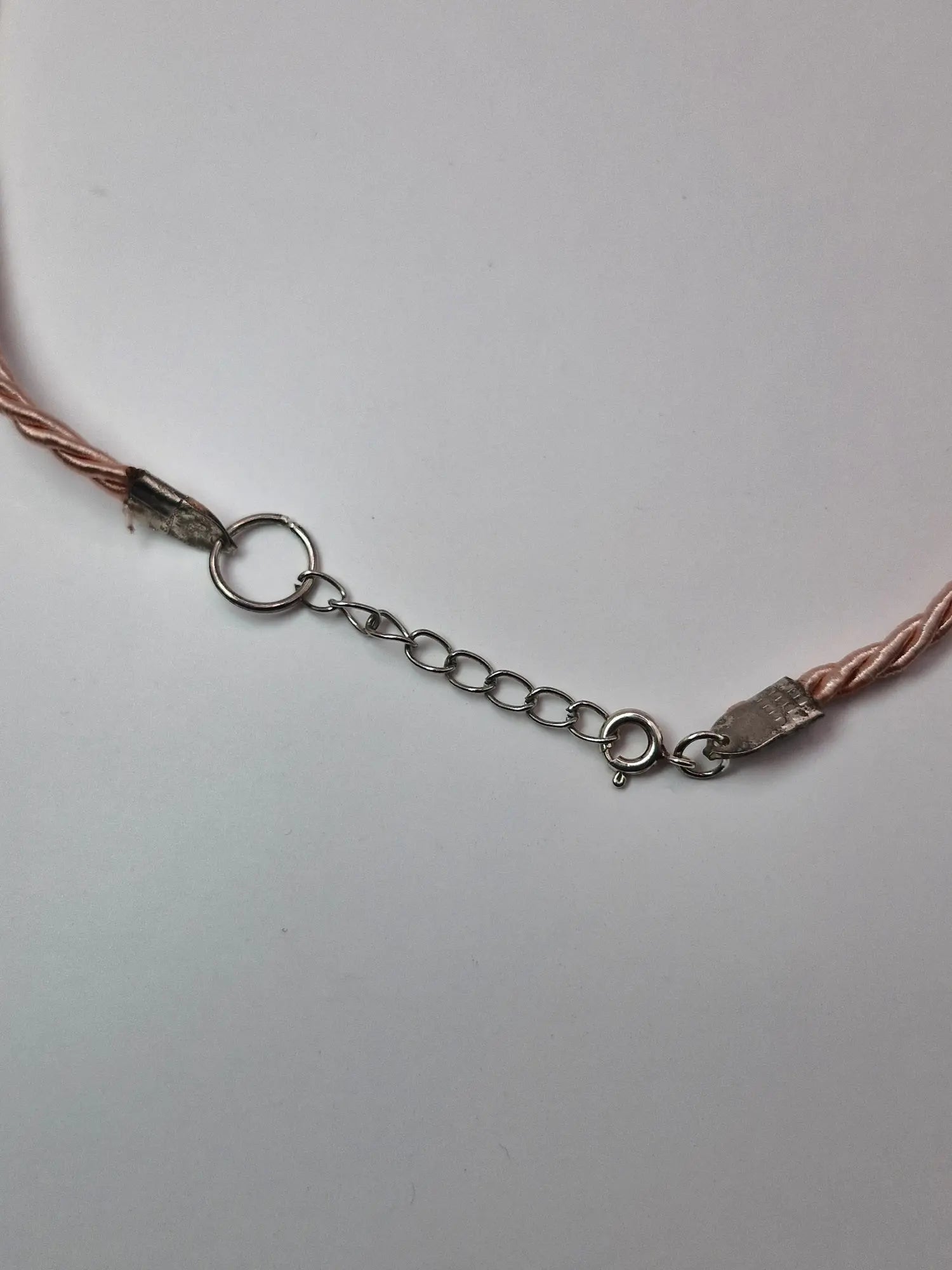 Naszyjnik sutasz „Pink Tree & Tassel” — z chwostem