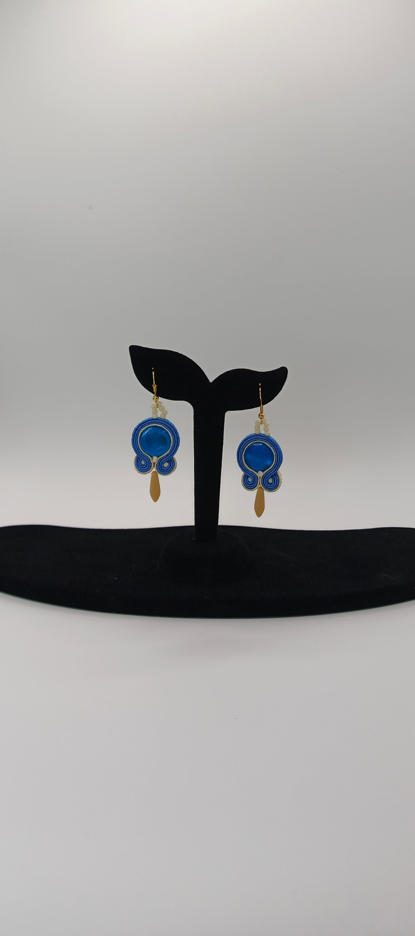 Kolczyki sutasz „Lazurowa Kropla”