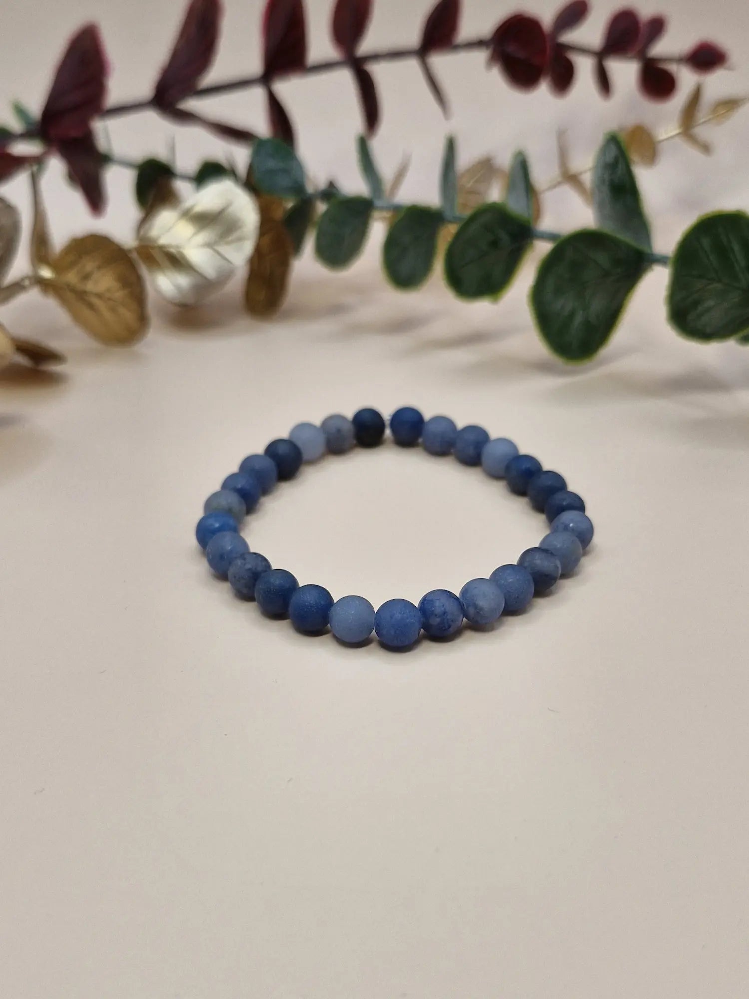 Bransoletka Sodalit Mat – minimalistyczny błękit