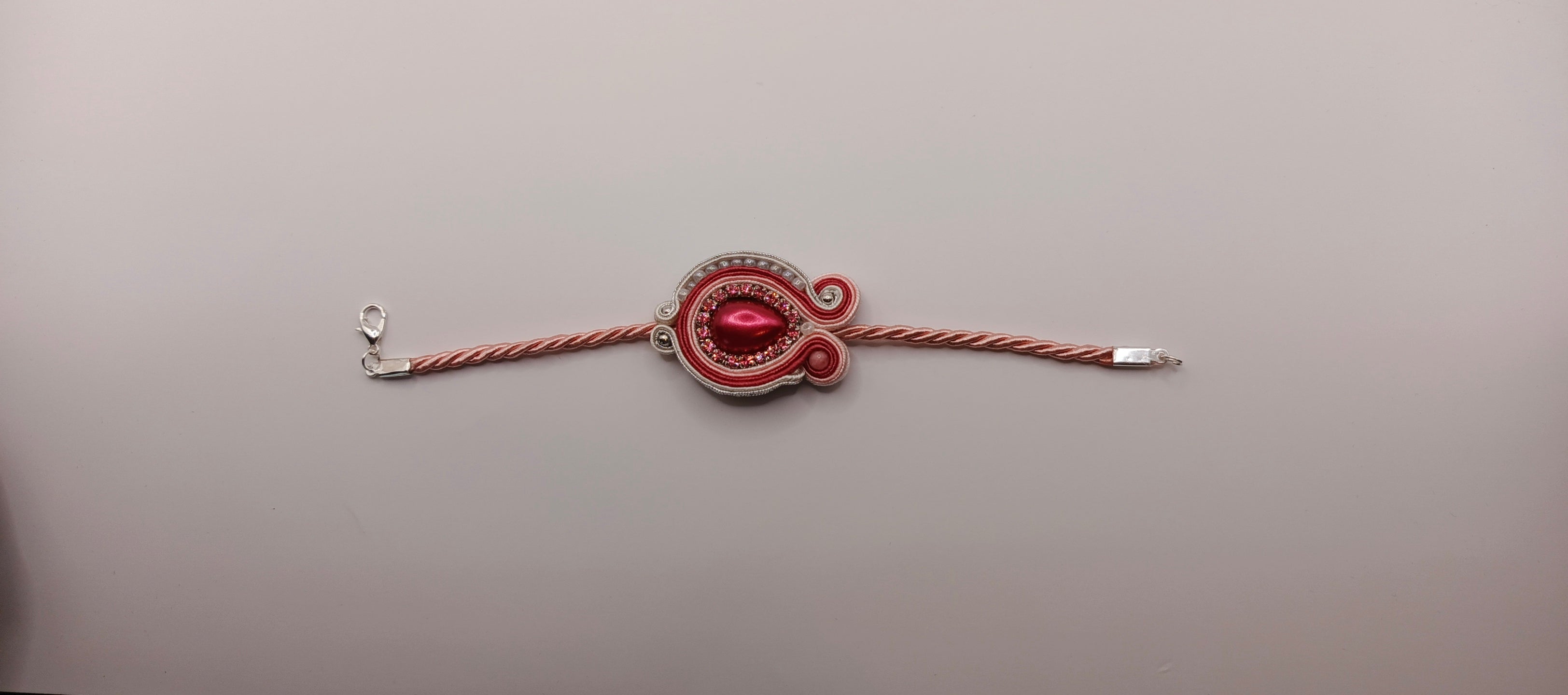 Bransoletka sutasz „Malinowa Kropla”