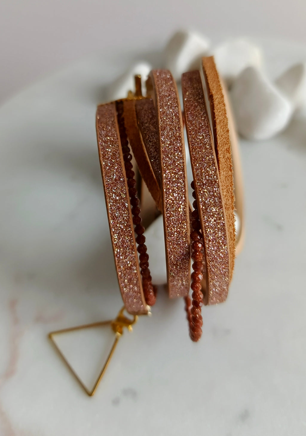 ✨ Bransoletka / Choker 2w1 z doczepianymi zawieszkami ✨