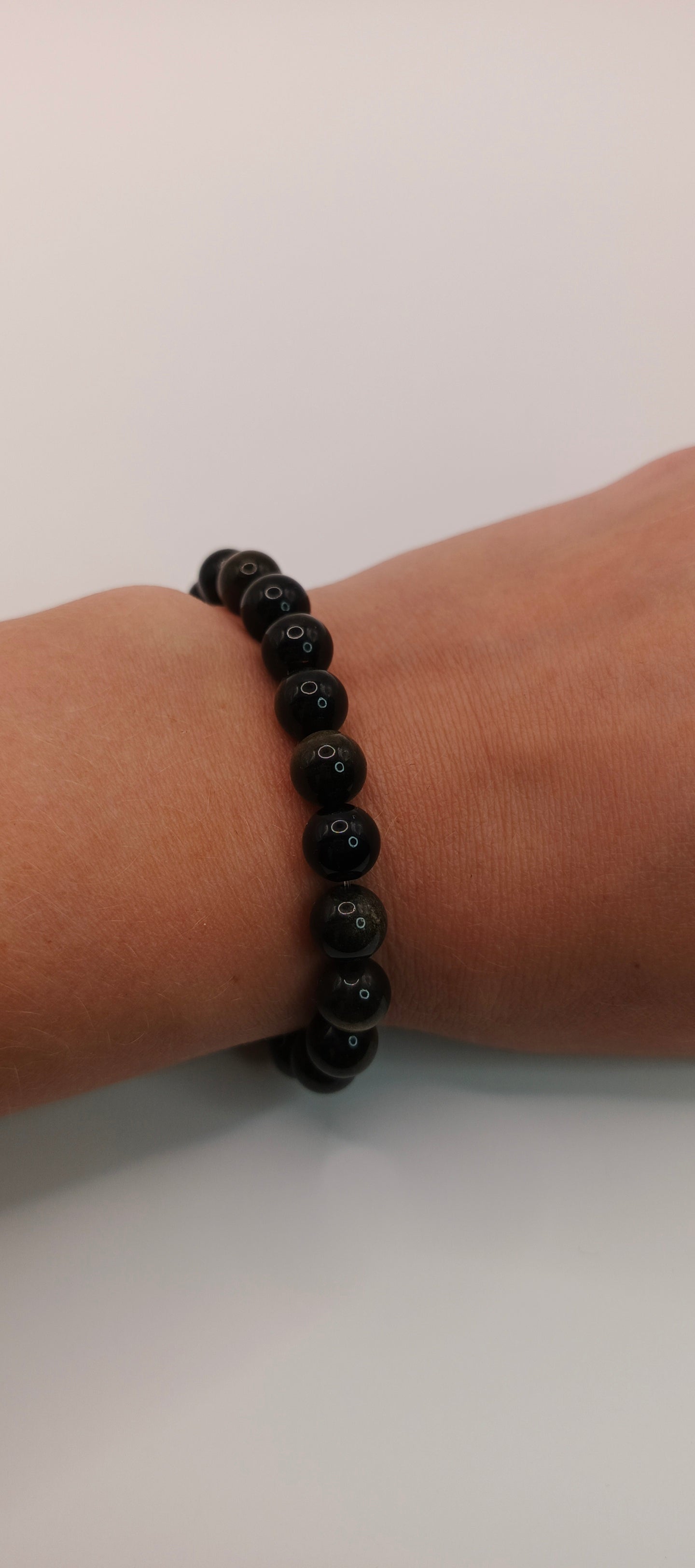 Bransoletka „Sokole Oko & Obsydian”