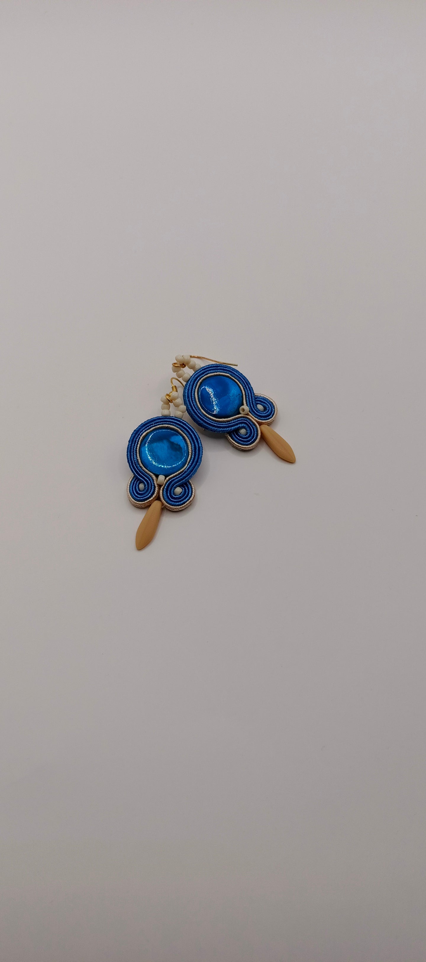 Kolczyki sutasz „Lazurowa Kropla”