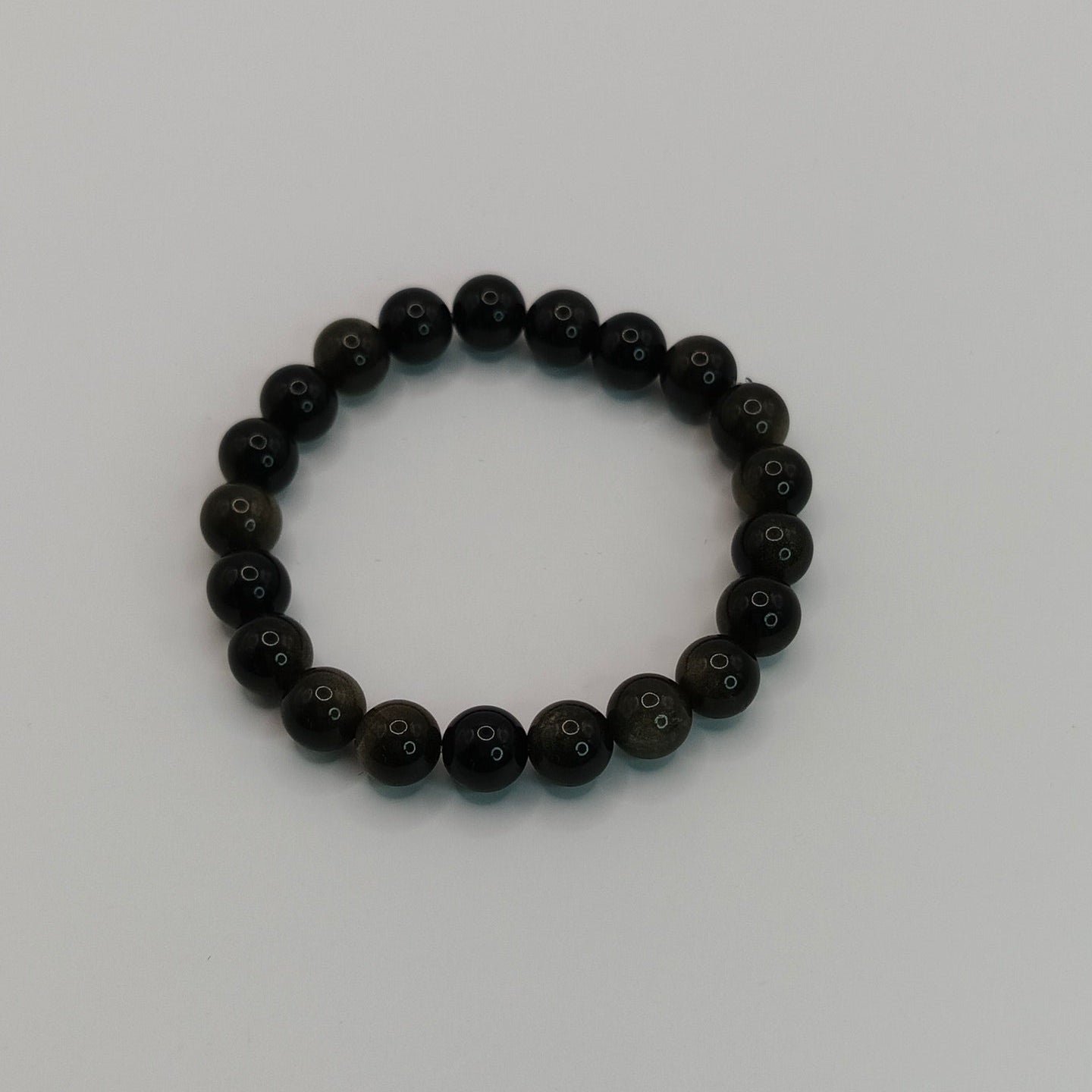 Bransoletka „Sokole Oko & Obsydian”